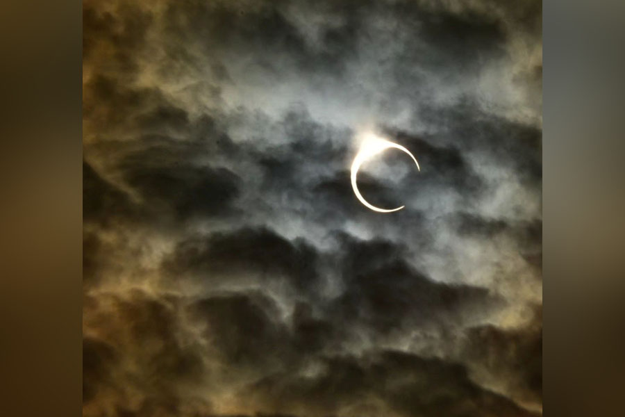 GALLERY: Photos from the annular eclipse