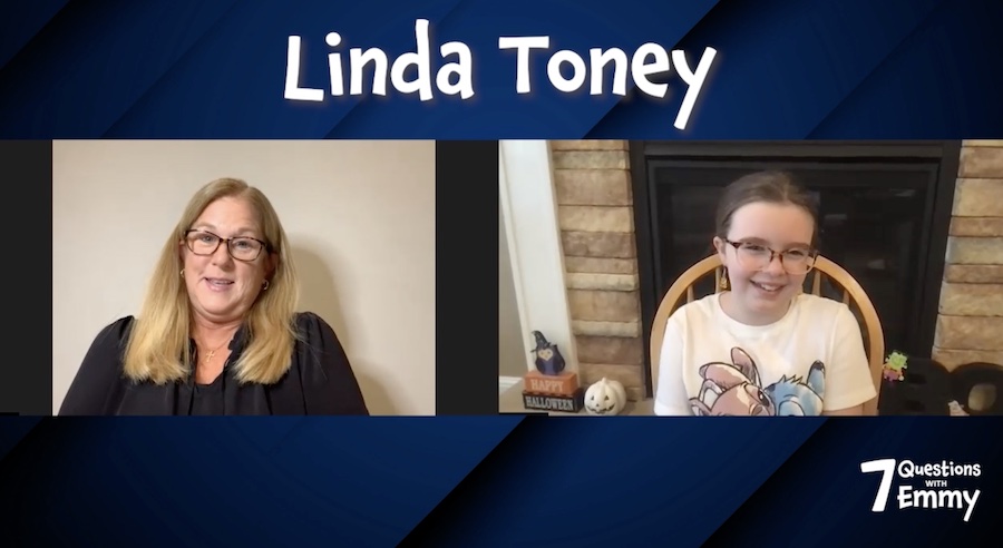 Linda Toney, an author who spent 30 years working as a police officer, answers 7 Questions with Emmy