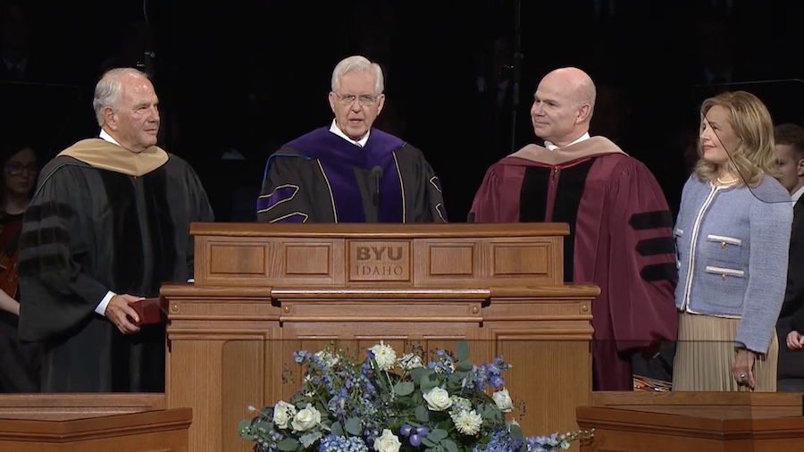 Inauguration held for new BYU-Idaho president