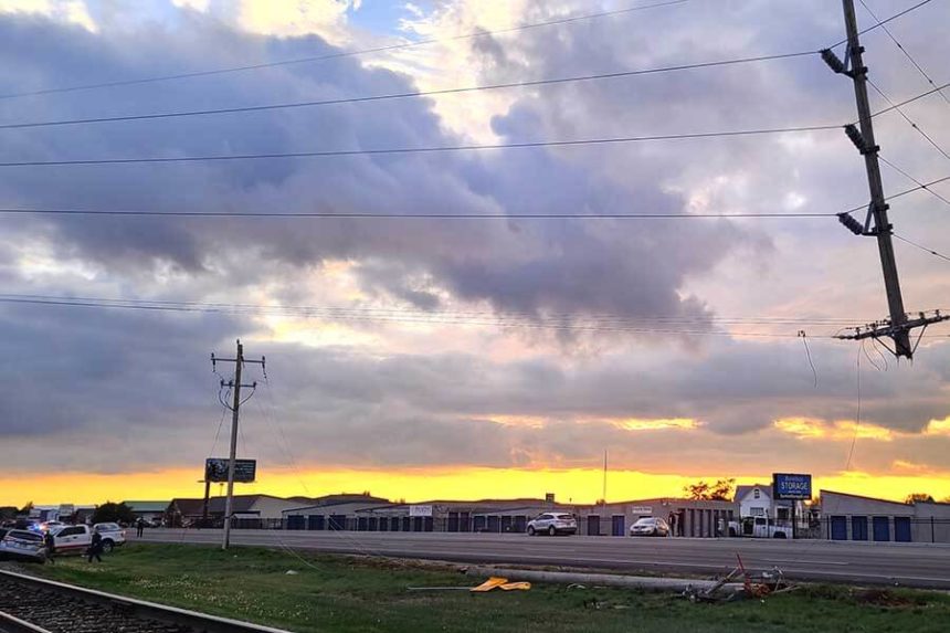 shelley crash telephone pole dustin clark 1