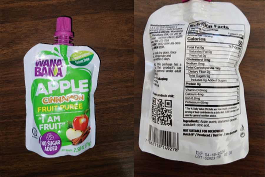 More fruit pouches for kids are being recalled because of potential lead contamination