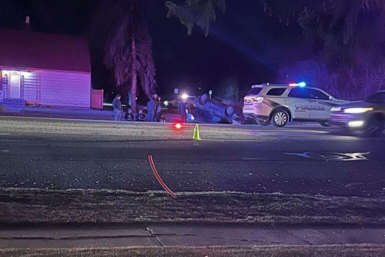 Car rolls at intersection in Rexburg East Idaho News