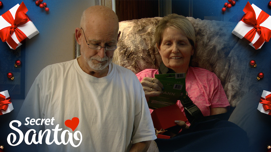 The wishes were simple for this elderly couple and a Secret Santa was happy to fulfill the request
