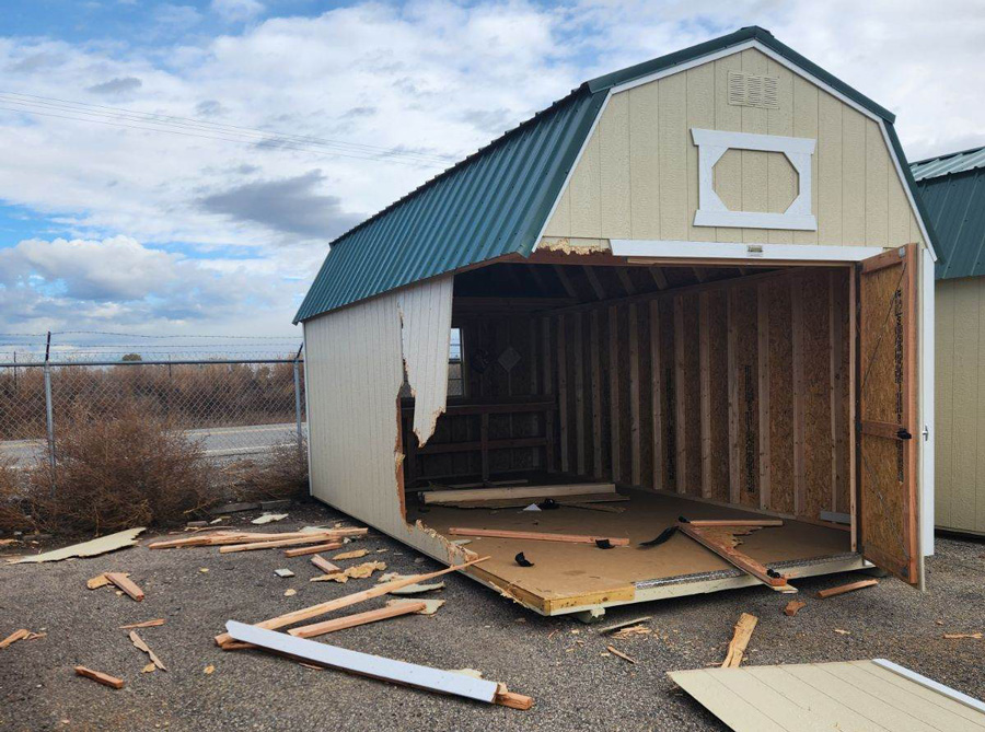 Brothers looking for answers after car drives through business, causing over $10k in damage