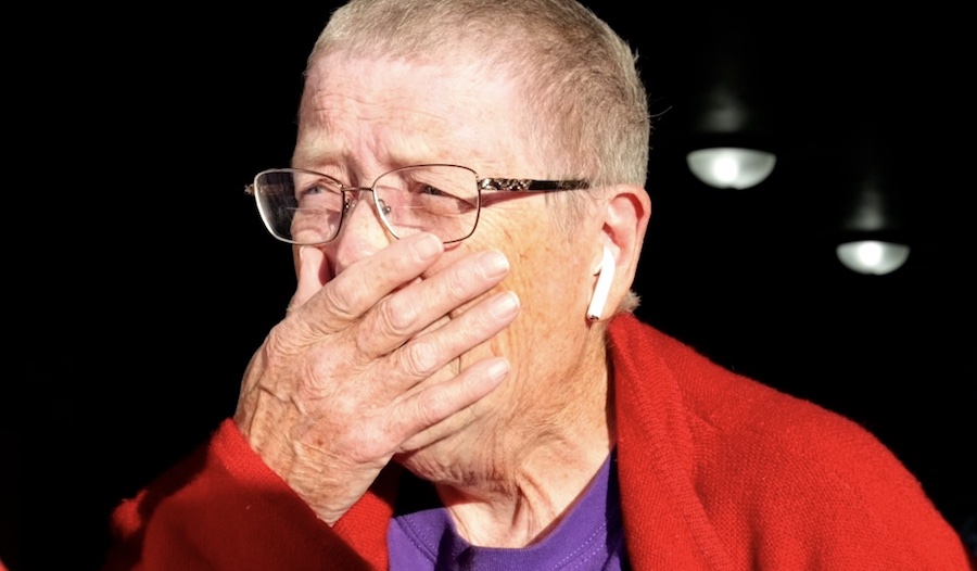 Her car broke down and she was home with her daughter when a big Secret Santa gift was dropped off
