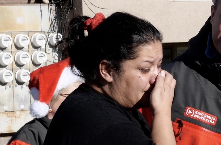 This single mom was so stunned with her Secret Santa surprise that she had us call her boss