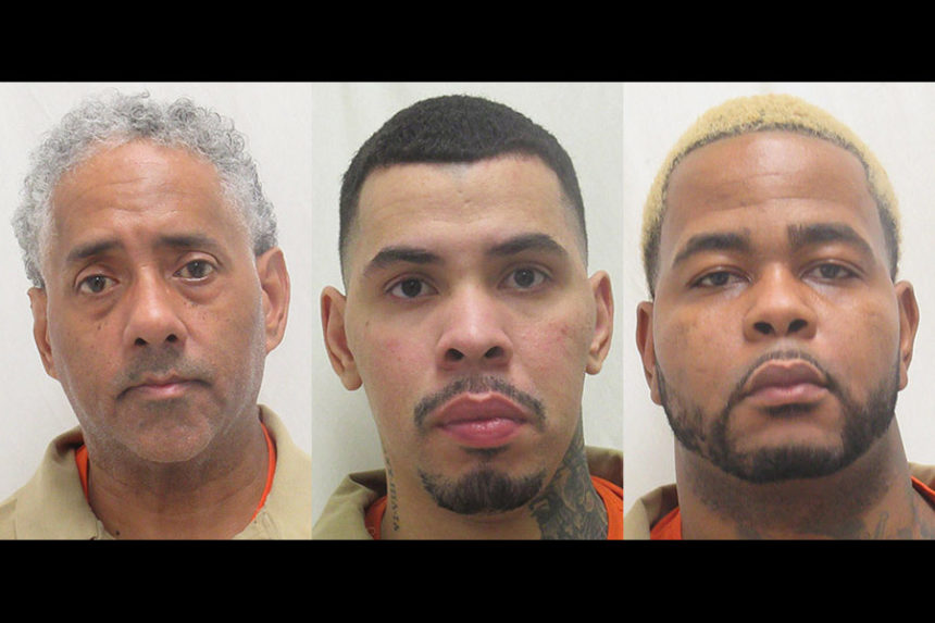 (left to right) Padilla, Palen, Barnes