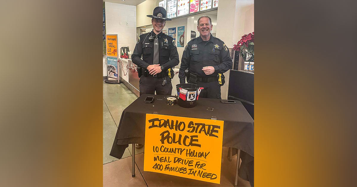 Idaho State Police raising money to buy holiday meals for needy families