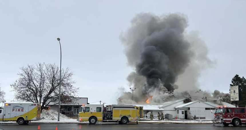 Reed's Dairy fire