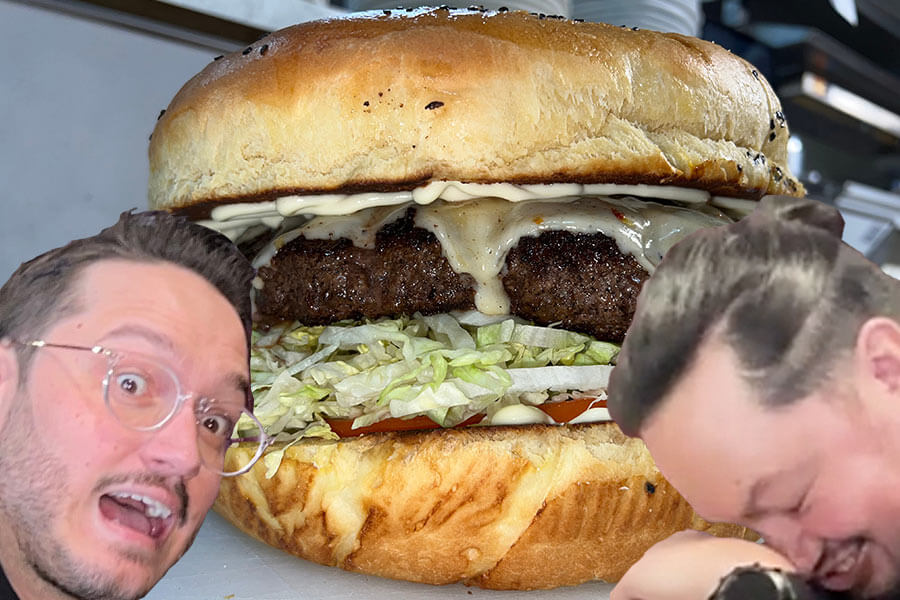 There’s a new 9-pound burger challenge in town. We got to try it.