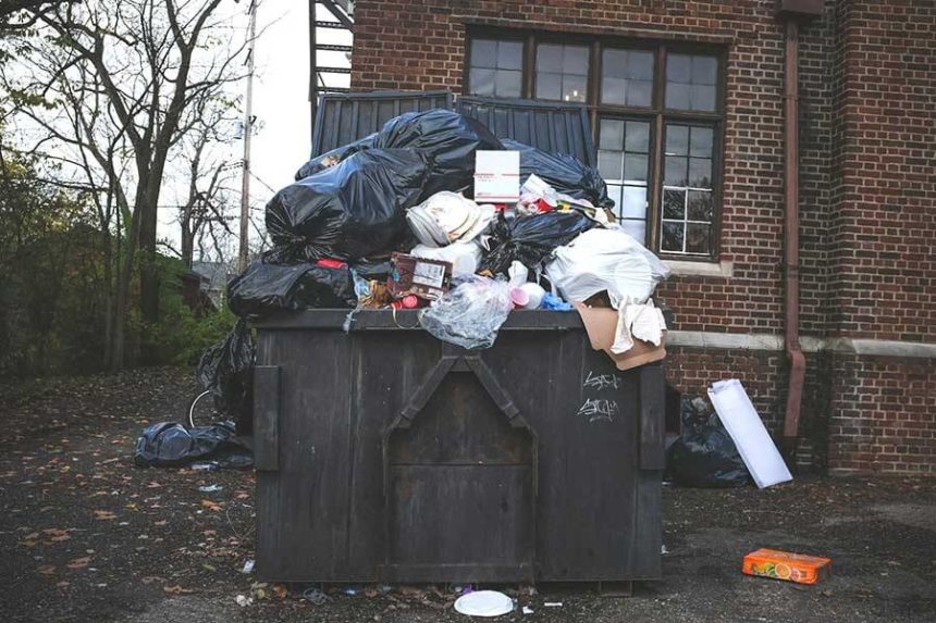 full dumpster