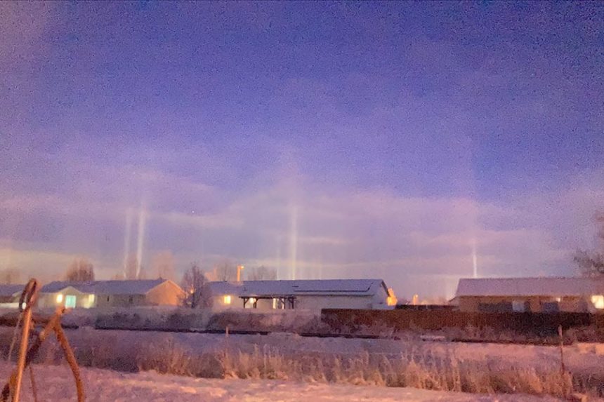 light pillars