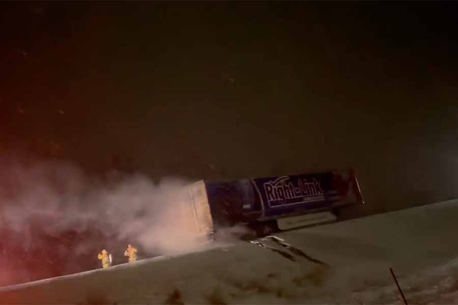 Firefighters put out trailer fire near Blackfoot