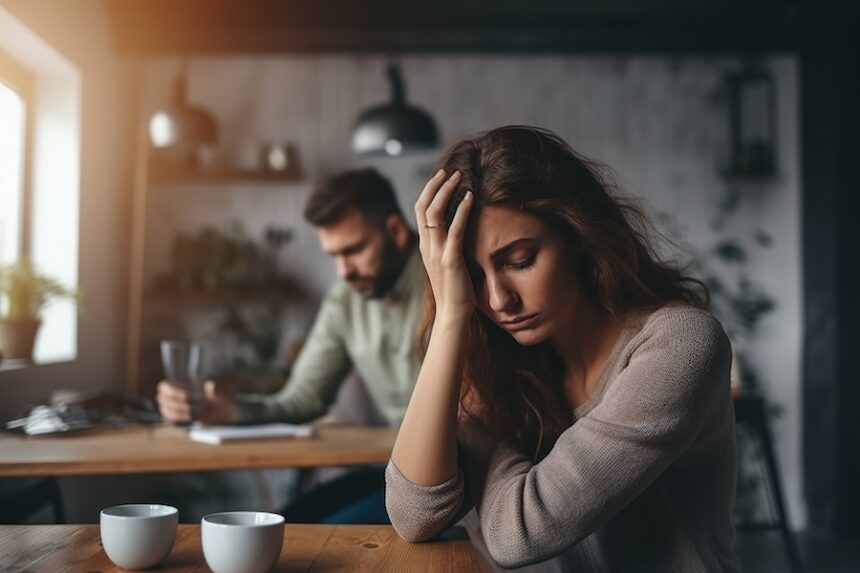 troubled couple