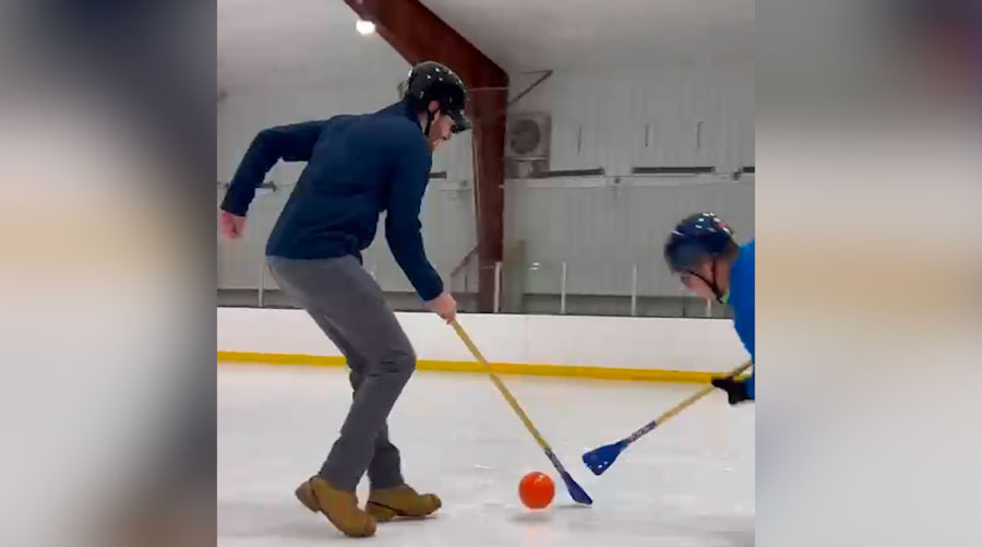 Want to try something new and fun? Sign up for the broomball tournament in Idaho Falls
