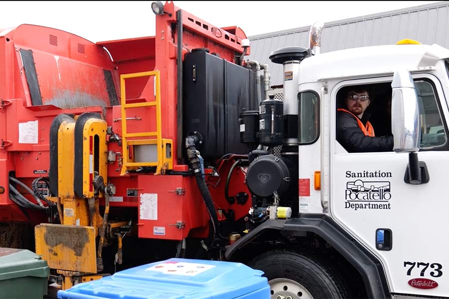What does it take to operate a sanitation truck? I decided to give it a try.