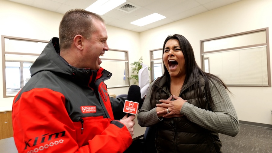 She thought we were there for someone else. Then this school counselor got a Feel Good Friday surprise.