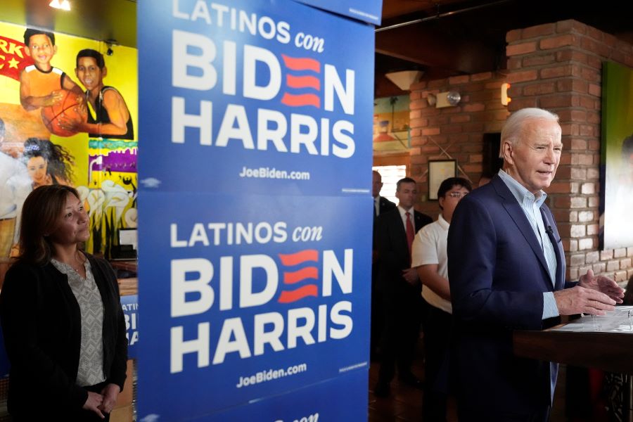 Biden tells Latino voters they’re the reason he defeated Trump in 2020 and says, ‘I need you back’