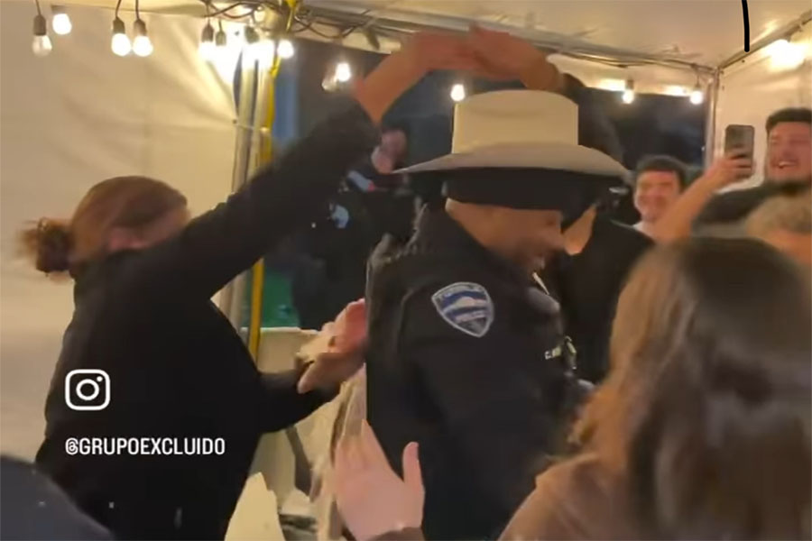 You have to see this! Officers responding to “noise complaint” at house party end up dancing with partygoers