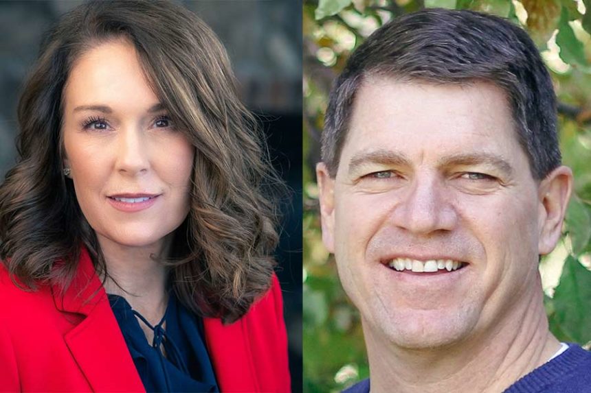 District 32 Rep. Stephanie Mickelsen and Sen. Kevin Cook