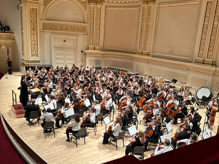 Rexburg orchestra students get opportunity of a lifetime performing at iconic venue in New York