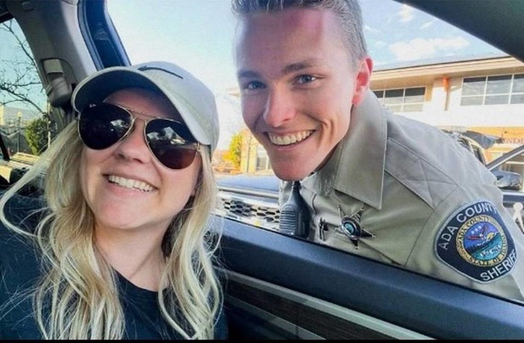 Ada County Sheriff’s Deputy Tobin Bolter with his wife Abbey Bolter. The 27-year-old deputy was shot and killed in April after performing a traffic stop on the Boise Bench. Ada County Sheriff's Office 