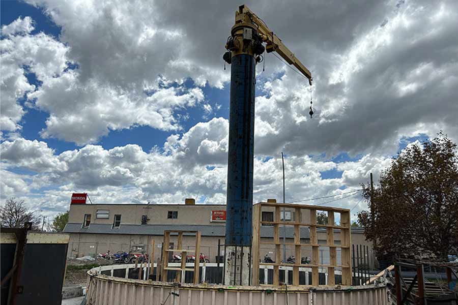 Construction of new Idaho Falls water tower moving forward after months of delays