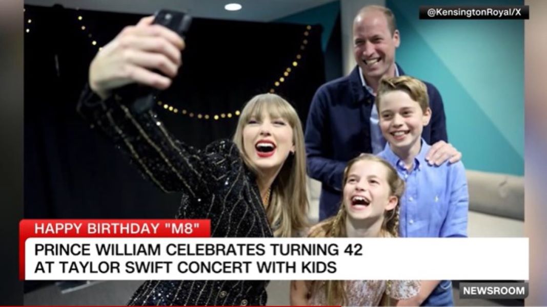 Taylor Swift used a truly Royal moment to go Instagram official with Travis Kelce