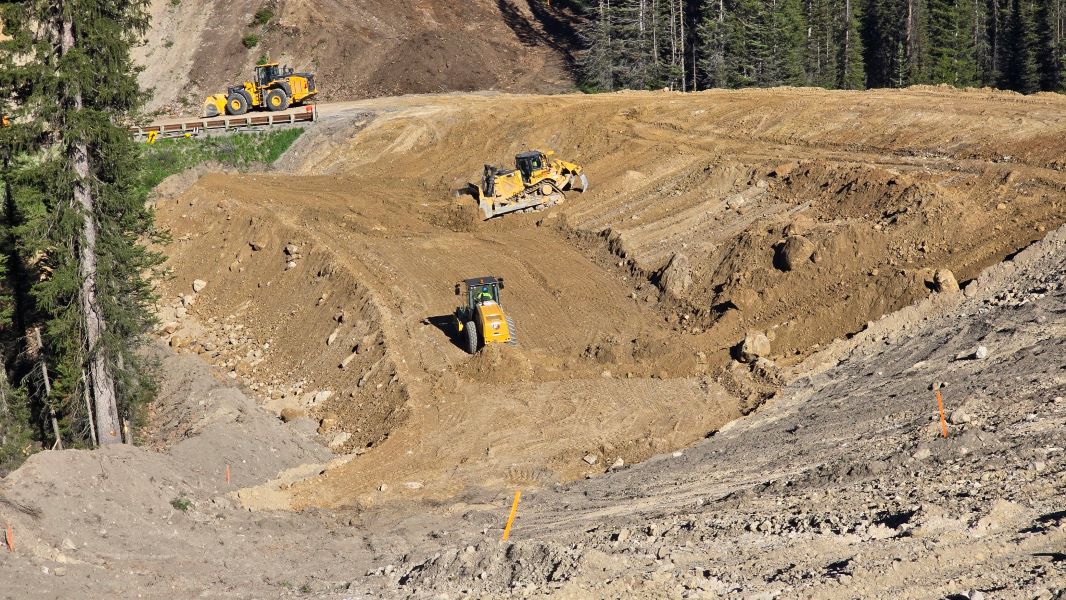 Teton Pass update: Crews moving ‘mountains’ of dirt to construct detour through landslide region