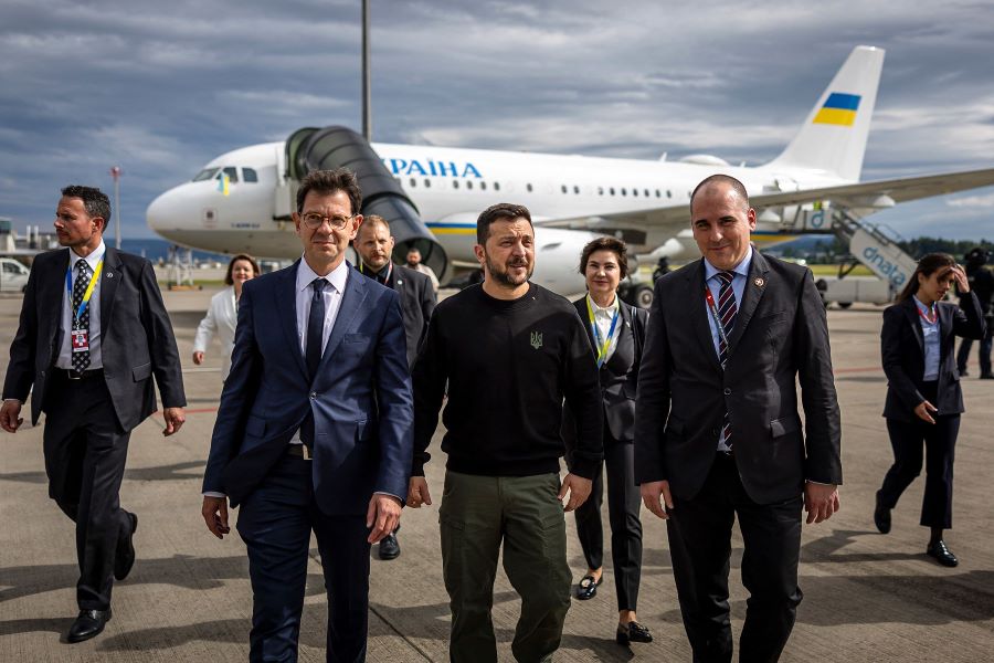 World leaders join major Ukraine peace summit in Switzerland – but no Russia or China