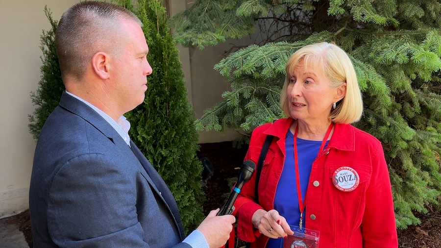 WATCH: Why Mary Souza is running for GOP chairwoman and the ‘interesting’ challenges she’s run into at convention