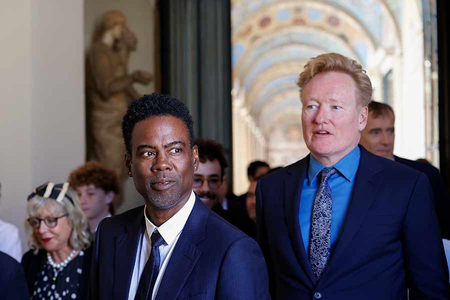 Pope Francis meets more than 100 comedians at the Vatican: ‘You also make God smile’