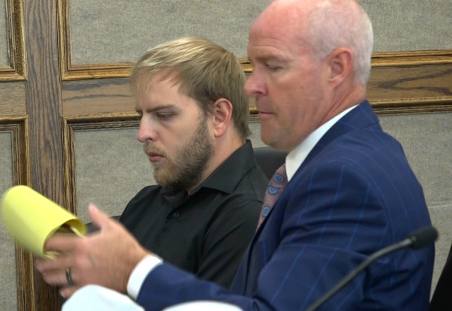 25-year-old gets rider after being charged with 10 felony counts of child porn possession