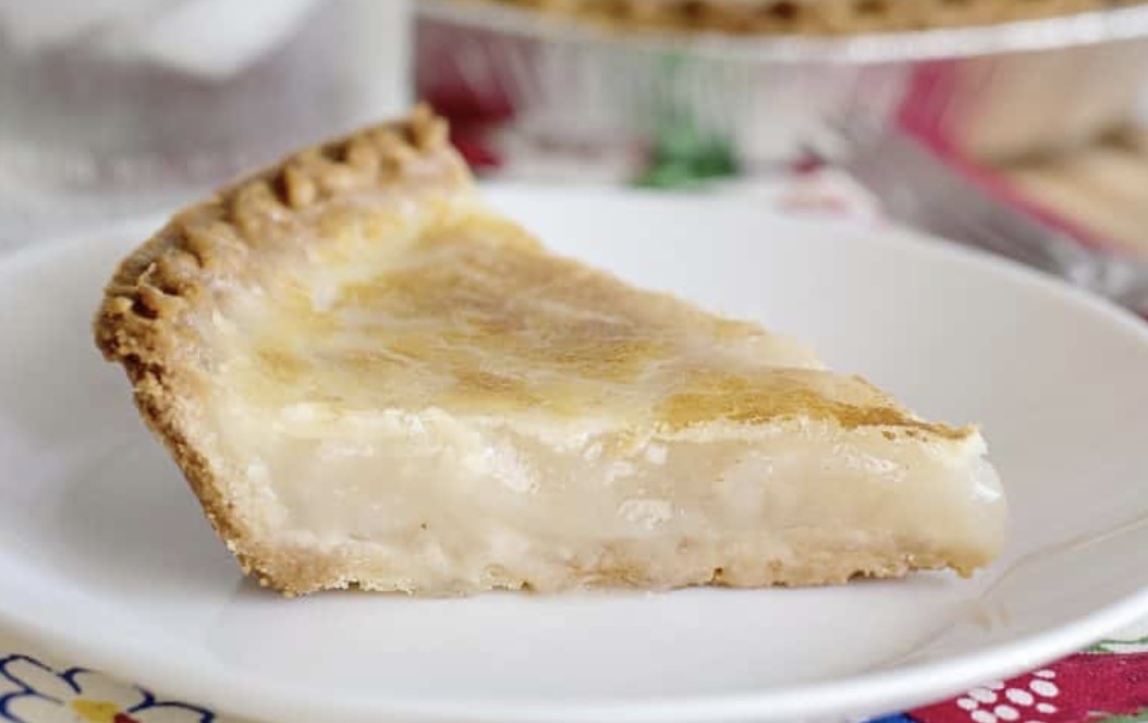 Creamy, buttery water pie – a recipe from the Great Depression