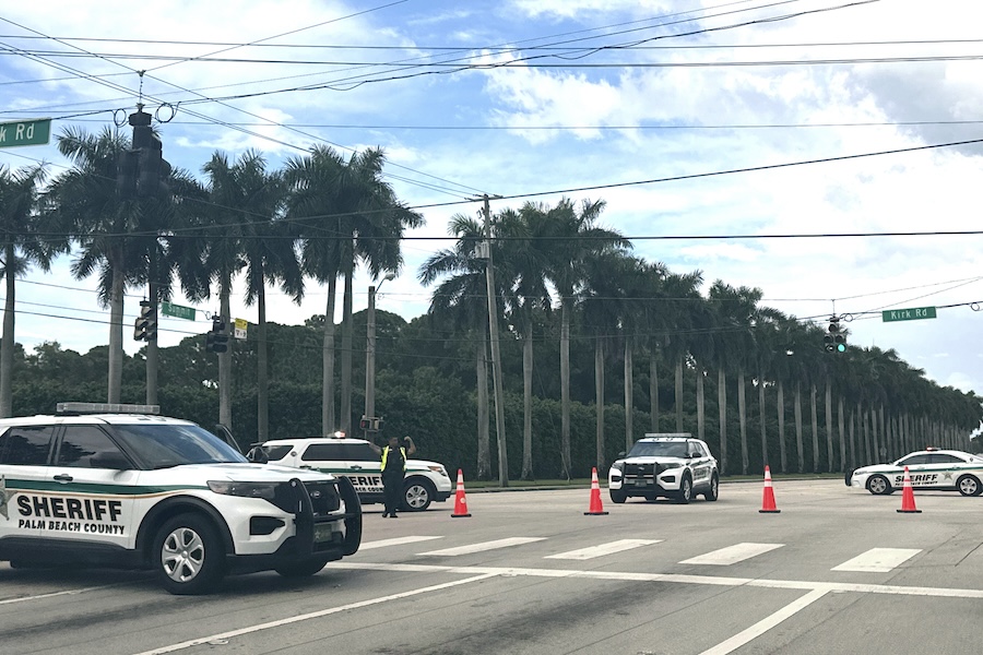 Trump is safe after Secret Service opened fire at suspected person with firearm near his golf club