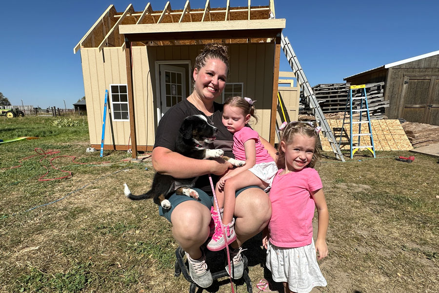 Nonprofit grants wish to a 3-year-old girl in Firth