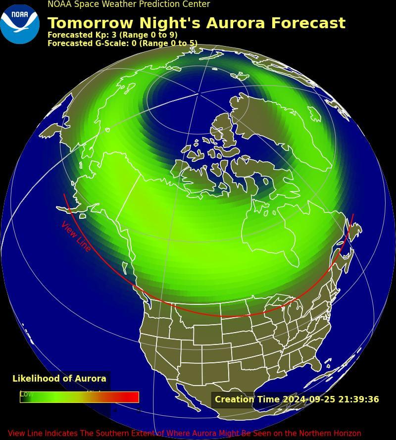 northern lights map 09-26