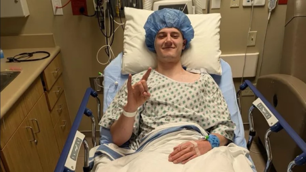 Fighting cancer with faith: Missionary returns home after doctors find cantaloupe-sized tumor in his chest