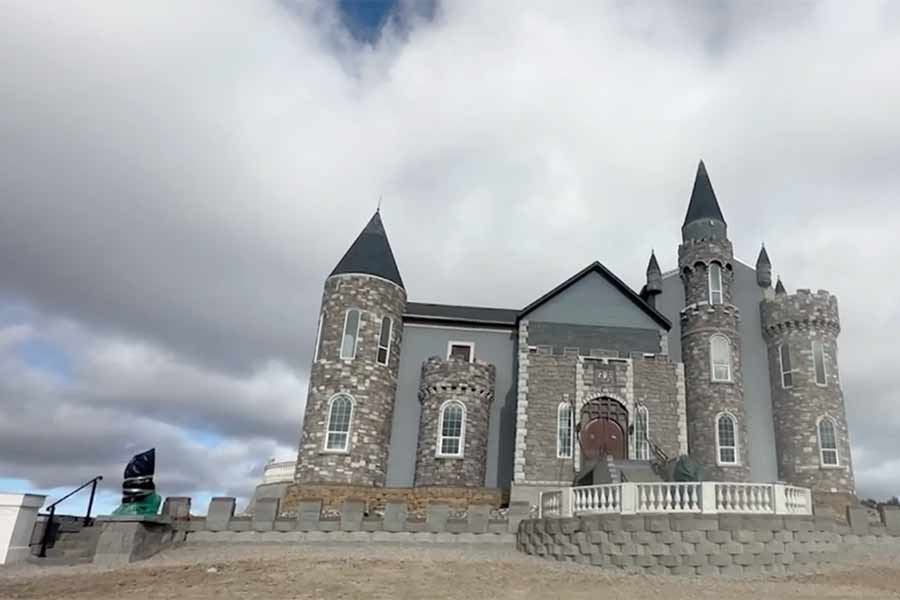 Castle under construction in Pocatello will be a venue for weddings and parties