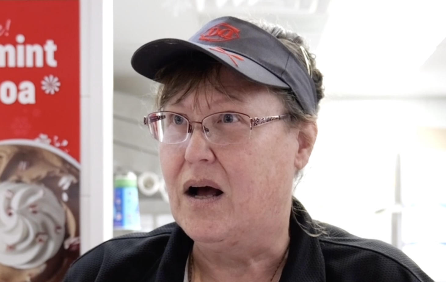 Broulim’s cashier hit by a car walks up to the register and gets a huge surprise from Secret Santa