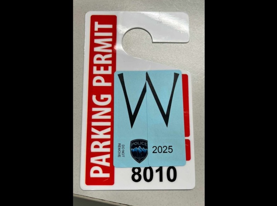 Winter overnight parking permit