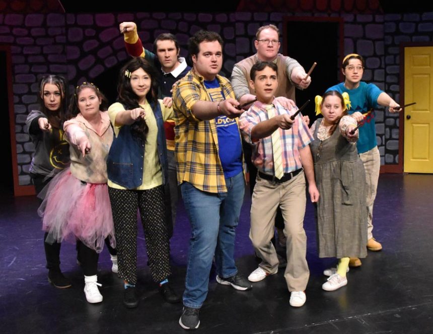 Class is in session for the “Puffs,” as the Bydand Theater Company casts a spell on stage at the BPAC. The final two shows are Jan 24 and 25 at 7 p.m. in Blackfoot. | Courtesy Christy Foster