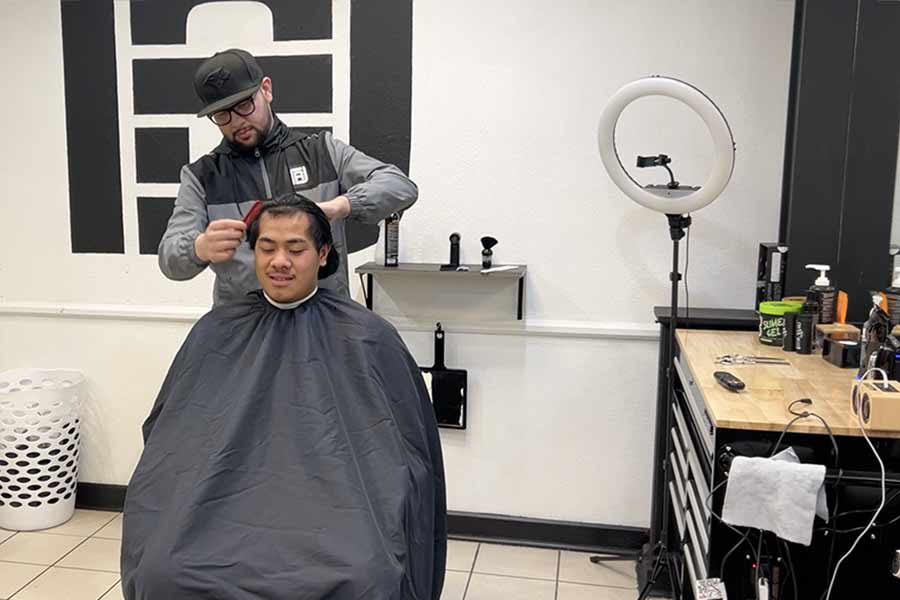Local barbershop marks 2 years of operation, launching professional development course
