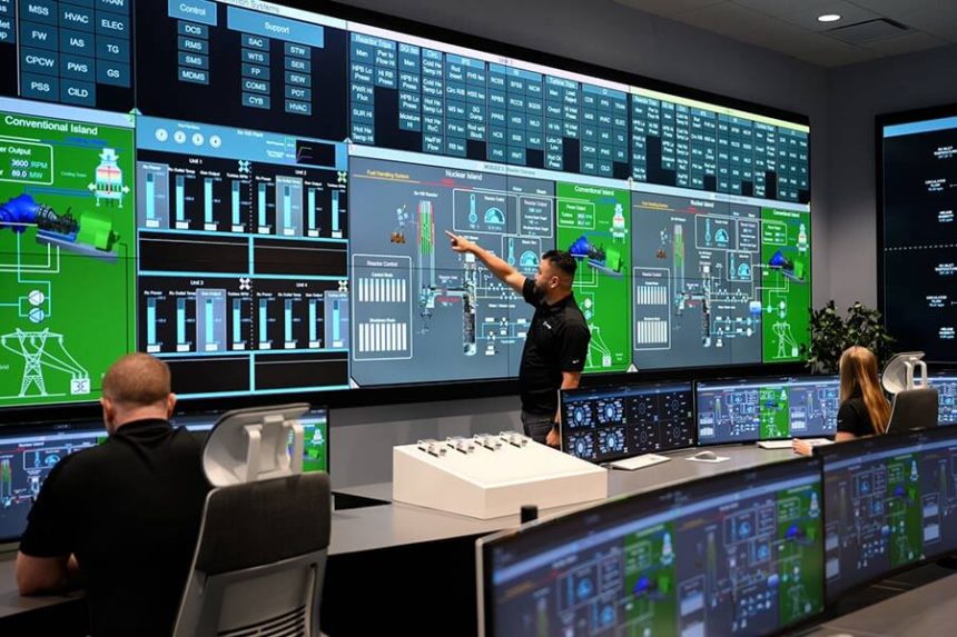 Employees at X-energy facilities