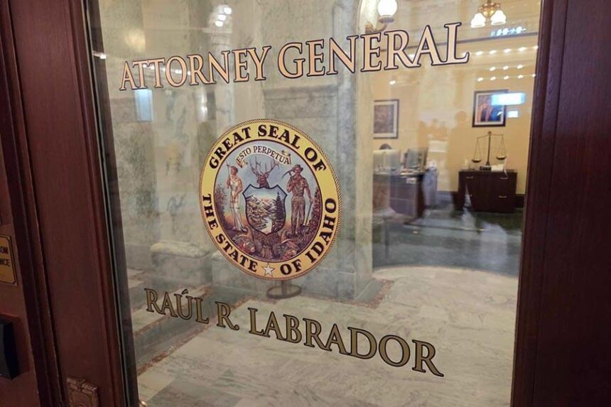 doors to Attorney General's office