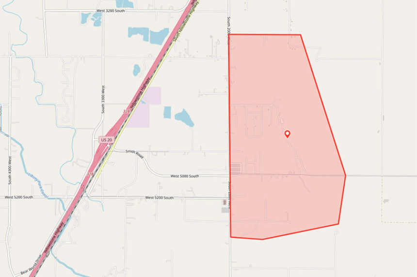 Madison County flooding map