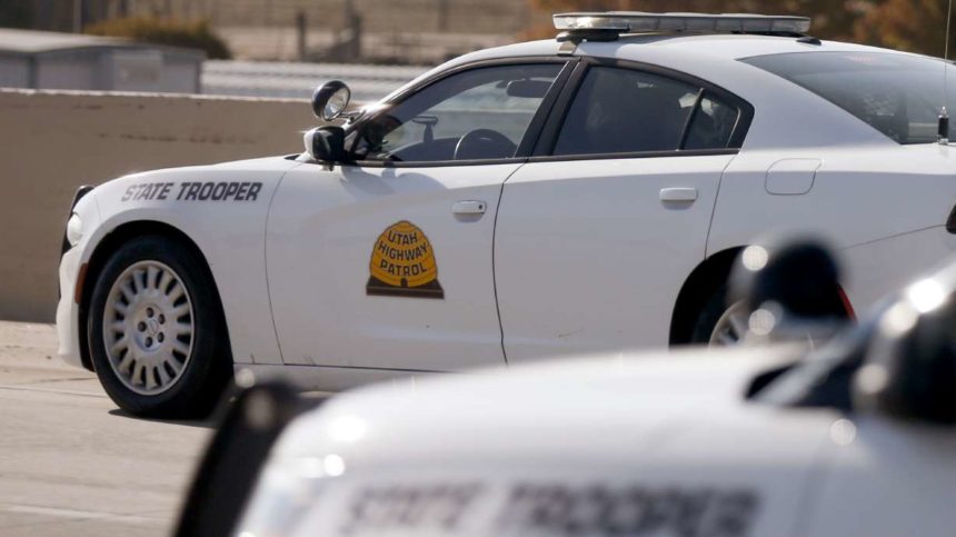 A Utah driver was arrested Friday and accused of intentionally trying to bump a Tesla off the freeway while going up to 120 mph, according to the UHP.