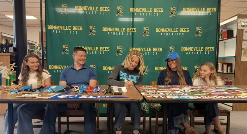 Bonneville runner Ava Daniel signs with Salt Lake CC. | Courtesy photo
