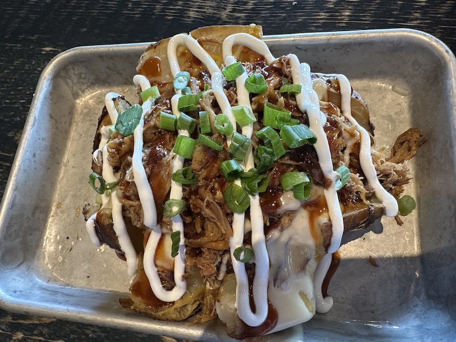 Sparks BBQ baked potato