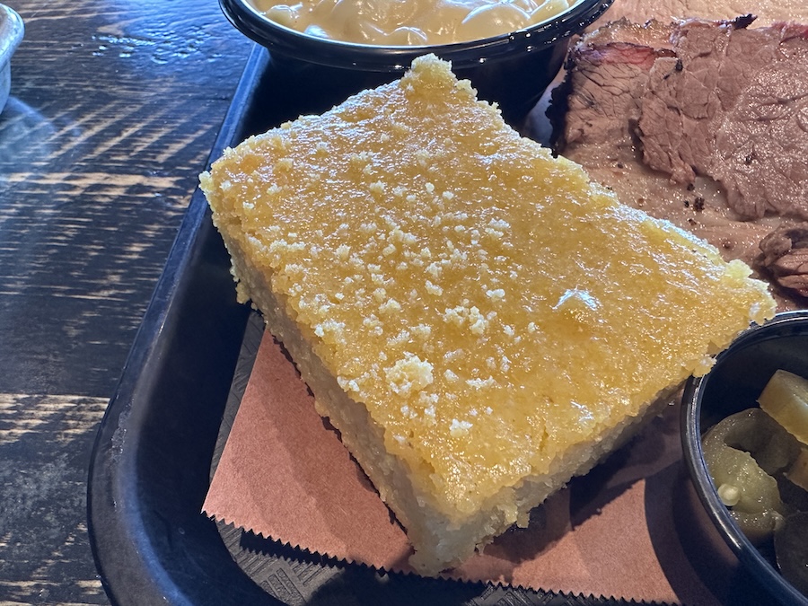 Sparks BBQ corn bread